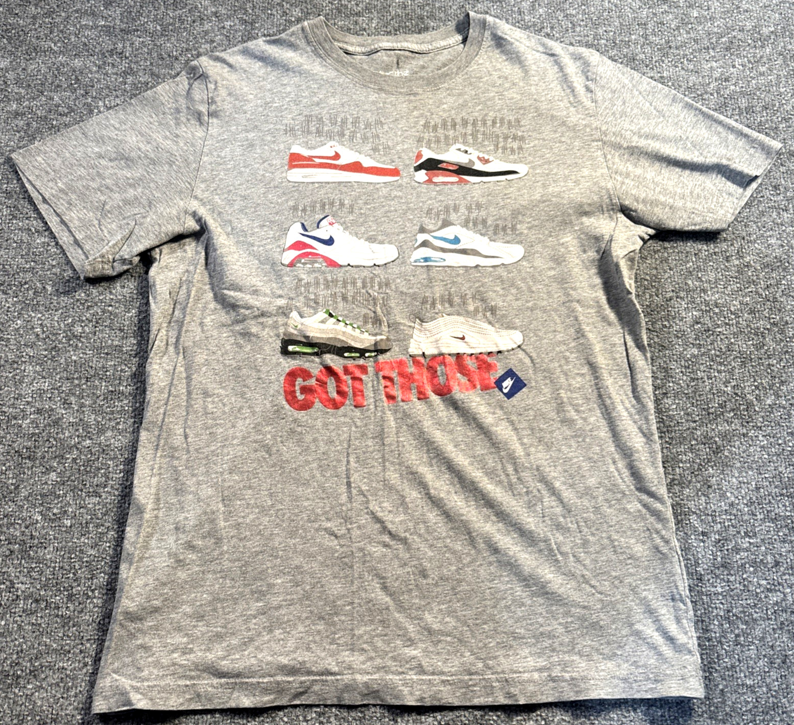 NikeThe Athletic Dept TShirt Mens Large Tee Gray … - image 1