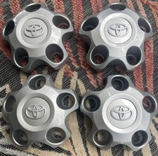 4 Toyota Tundra Center Caps 2007-2021 Fit 18 5-spoke Steel Wheel Oem Used