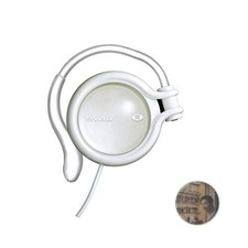 JVC HP-AL102-WW On-Ear Headphones White Pearl Lightweight Ear-Hook Design