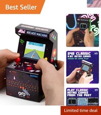 240 Built-In 8-Bit Arcade Games   Compact Handheld Console for Endless Fun