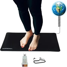 Grounding Mat for Sleep & Pain Relief – Earthing Therapy Pad 60x40cm for Home