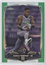 2014 Topps Chrome Green Refractor Marcus Roberson #190 0f8