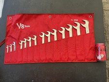 V8 Tools 14 Piece Angle Head Wrench Set Sae Design For Confined Spaces No. 214 V8 Tools 14 Piece Angle Head Wrench Set Sae Design For Confined Spaces No. 214