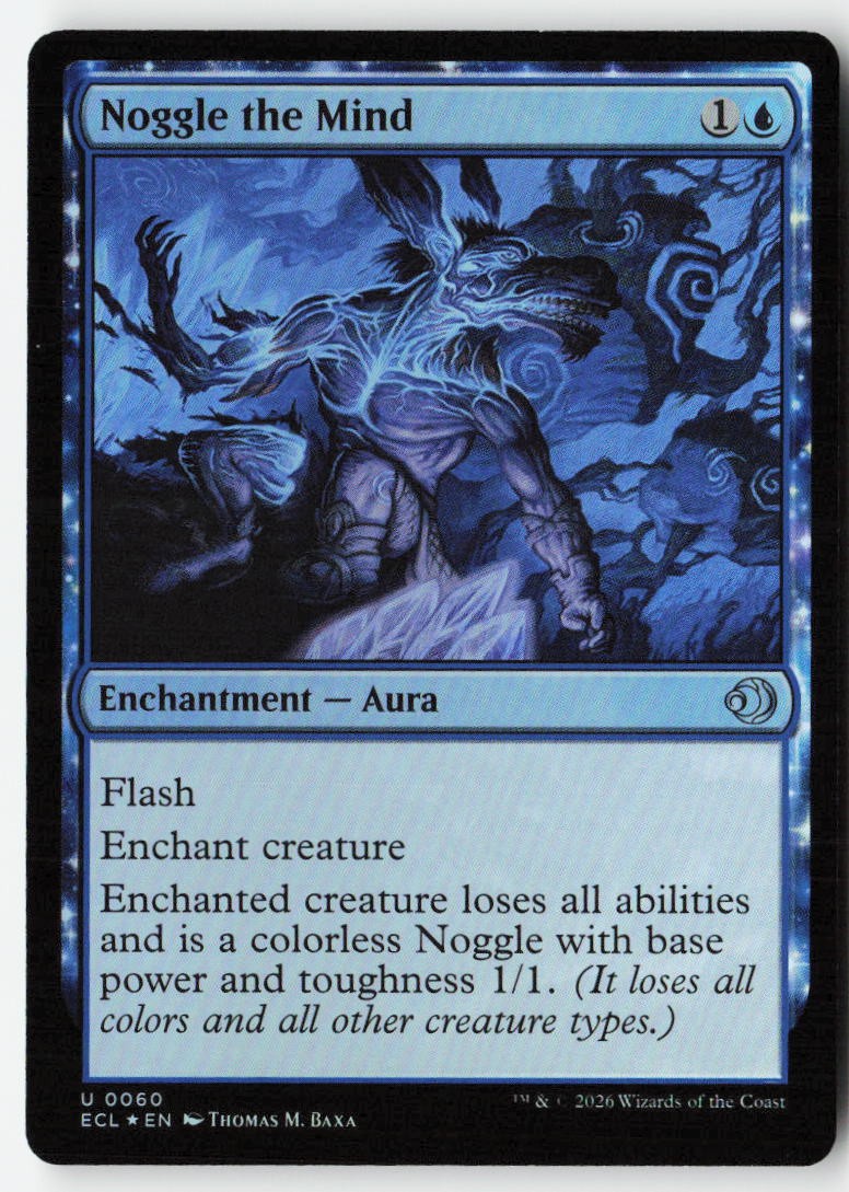 Noggle the Mind #60 (Foil) (NM) Lorwyn Eclipsed ECL Magic MTG