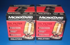 2x MicroGard MGL57064 Oil Filter Cartridge CH 10358, M1C-154A, 57064, L16311