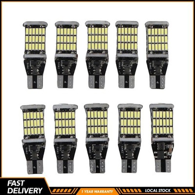 T15 921 912 LED Reverse Backup Light Bulbs W16W 916 6000K Super Bright White