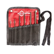 Mayhew Tools 62250 6 Piece Economy Finish Pilot Punch Set