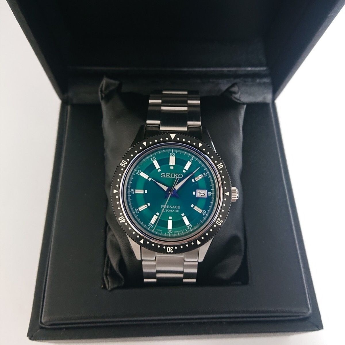 Seiko Presage Green Men's Watch SARX071 for sale online