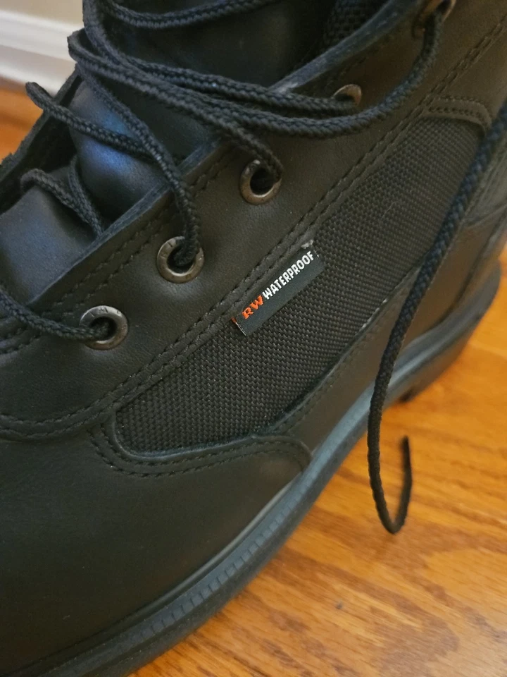 Red Wing 4273 Firefighter Black Steel Toe Boots Men's Size 10.5 D ( BRAND NEW ) - Image 3 of 4