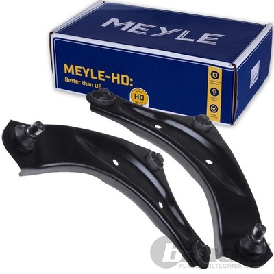 2x MEYLE HD QUERLENKER + TRAGGELENK VORNE LI+RE passend für NISSAN JUKE F15 LEAF