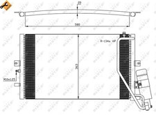 Condensateur Saab 9-5