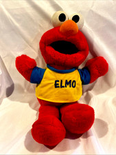 Vtg 1997 TYCO Toss And Tickle Me Elmo Sesame Street 19 /- Works New Batteries