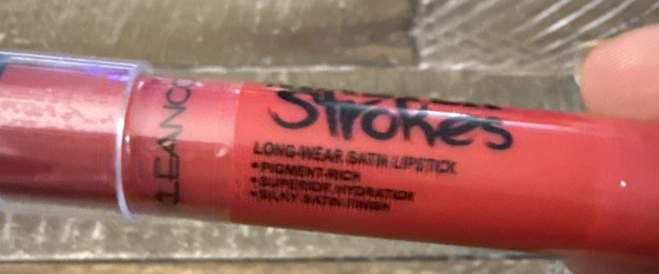 Klean Color Master Strokes Long Wear Satin Lipstick Coral Blush-NEW-SHIPS N 24 H - Image 3 of 4