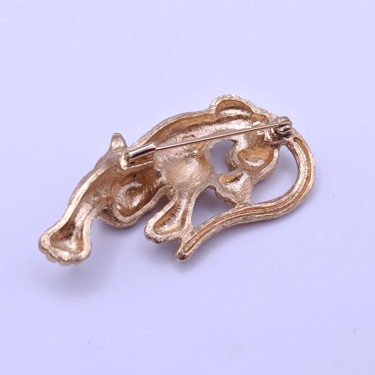 ⭐ Pierre Lang Brosche Anstecknadel Stecker Pin Anhänger Perle Stein Gold 068 ⭐