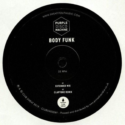 Purple Disco Machine - Body Funk (12'')