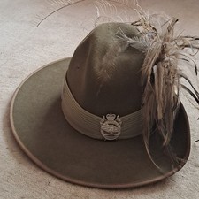 slouch hat Australien Panzeroffizier