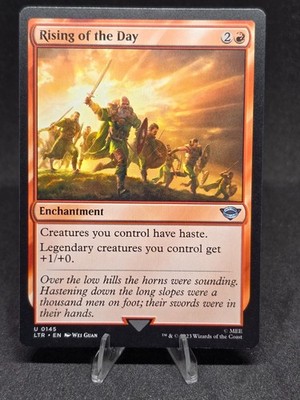 MTG Rising of the Day 0145 Lord of the Rings Uncommon NM