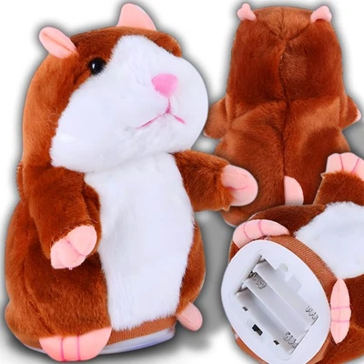 Sprechender Hamster Talking Kuscheltier Plüschtier Kinder Spielzeug Maus Retoo - Bild 1 von 4