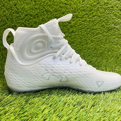 Under Armour Spotlight Lux MC 2.0 Mens Size 8.5 Triple White  display picture 1