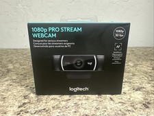 Logitech 1080P Pro Stream Webcam Black