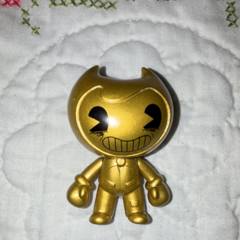 Joey Drew Studios Inc. Bendy Figurine Metallic Plastic Gold/Black 2025