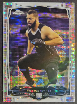 2014 Topps Chrome Pulsar Refractor #205 Kyle Van Noy Rookie RC