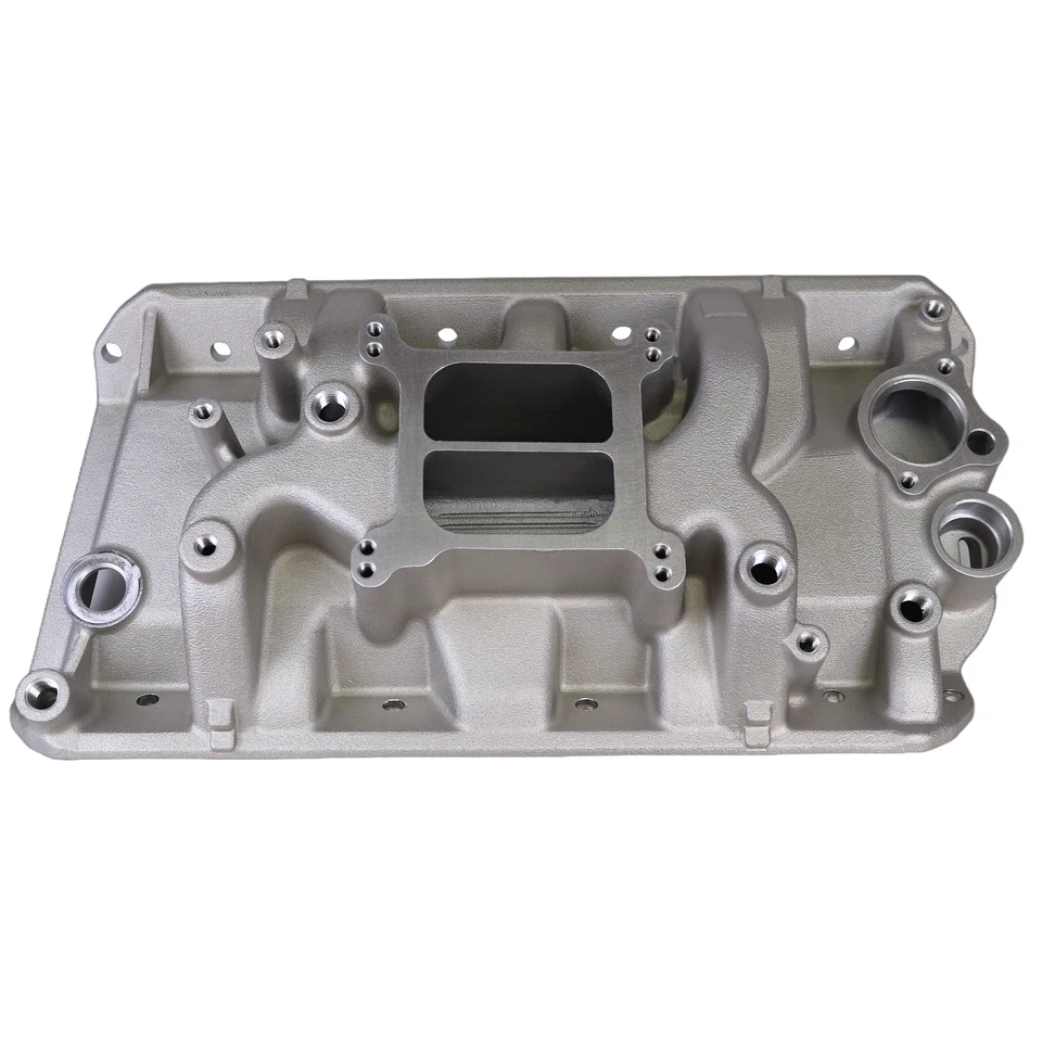 Dual Plane Aluminum Intake Manifold For AMC V8 1970-91 290 304 343 360 390 401 Foto 3 de 4