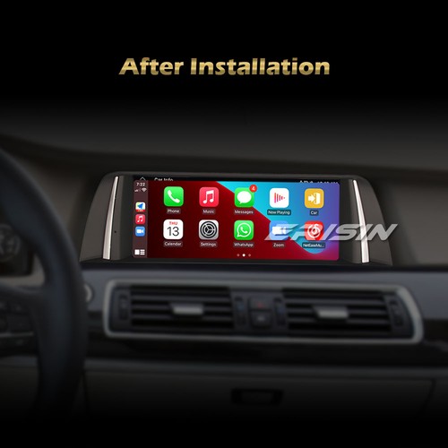 IPS Android 13.0 DAB+Car Stereo Sat Nav CarPlay Wifi BT BMW 5 Series F10/F11 CIC