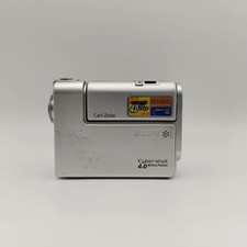 Sony DSC-F77 4.1MP CCD Digital Camera Rotating Swivel Lens Vintage Cam