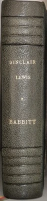 Sinclair Lewis, Babbitt. Librairie Stock 1930, édition originale. Relié cuir - Photo 1/4