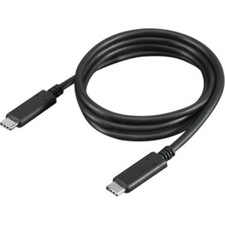 Lenovo USB-C Cable 1m 3.3 feet, Black