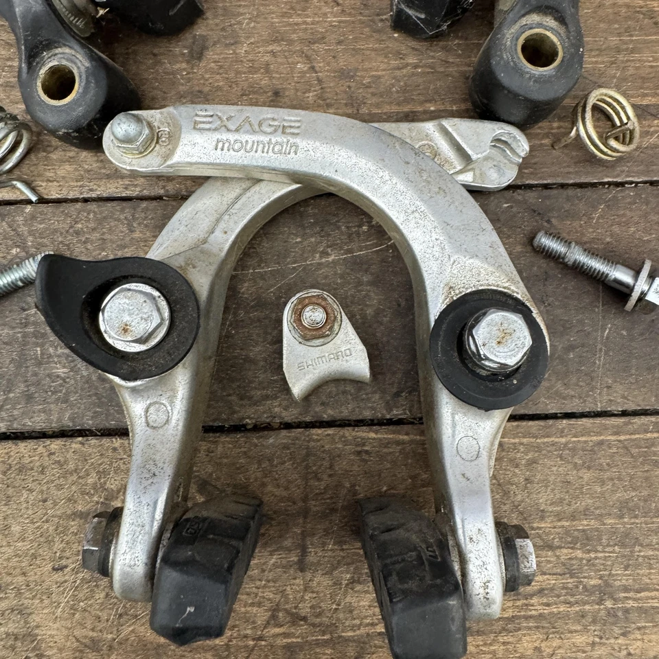 Juego de MTB cantilever vintage Shimano Exage Mountain BR-M452 U Brake Country Foto 2 de 4