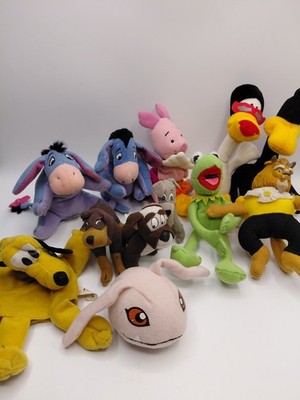    McDonald s Vintage Stofftier Konvolut   Disney   Digimon   Muppets  