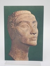 Nefertiti Egyptian Art Egyptian Statue Vintage Postcard 