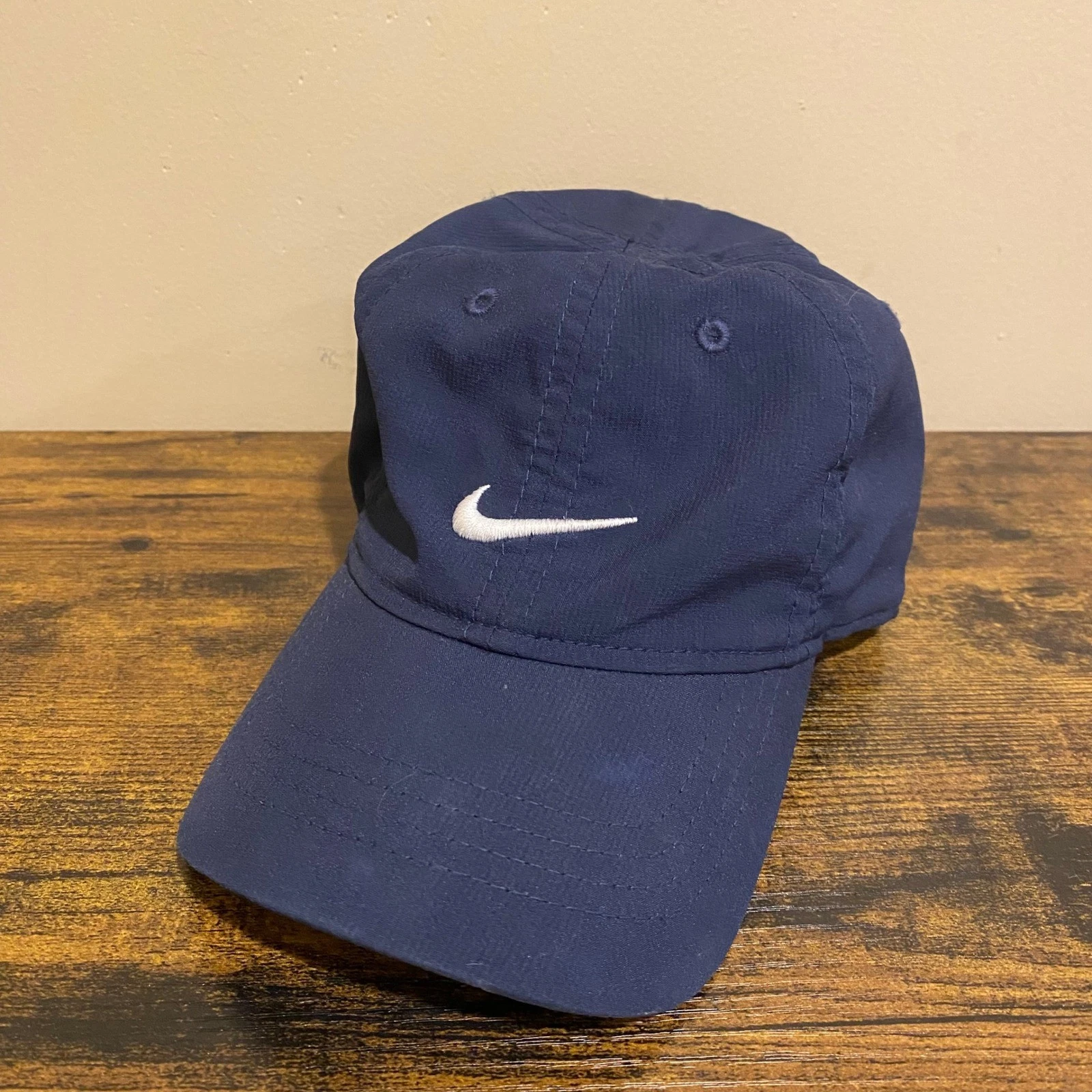 Nike Dri-FIT Infant Navy Blue Swoosh Baseball Hat Adjustable Cap 2748-695