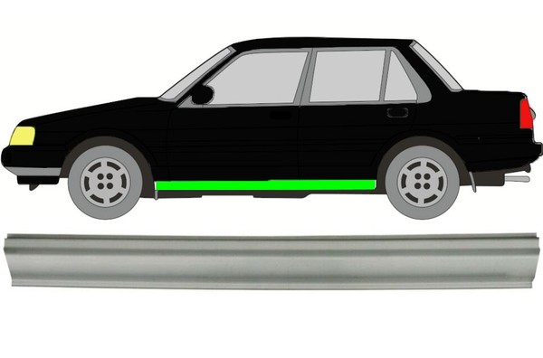 Schweller FüR Toyota Corolla E8 1983 – 1988 Links-image