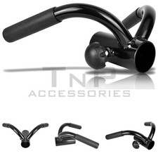 Angled Grip Landmine Handle T Bar Row Barbell Olympic Bar 2" Gym Exercise Attach