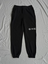 Givenchy Black  White Sweat Pants Size Small Retail 890