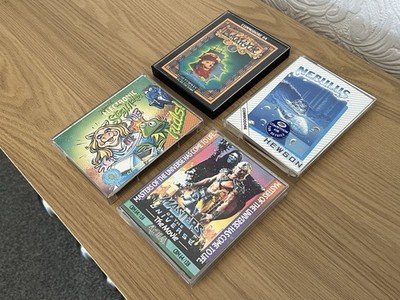 4 x Commodore 64 C64 diverse Kassettenspiele - ungetestet - ️Retro Geschenkidee ️