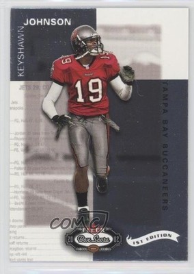 2002 Fleer Box Score 1st Edition 36/100 Keyshawn Johnson #111 7mg