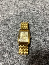 FOSSIL Mens Wristwatch Gold Timepiece Quartz 3ATM Authentic Premium