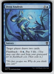 Deep Analysis 194 Commander: Secrets of Strixhaven Common