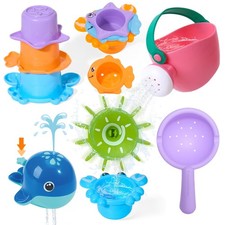Mold Free Bath Toys  Easy Clean  Fun Baby for Kids Multi-color