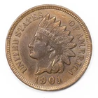 1901 Indian Head Penny Extremely Fine (XF)