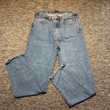 PS Paul Smith Jeans Mens W30 L30 Blue Mid Wash Denim Straight Regular Fit