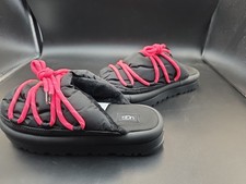 UGG SPACESLIDER TECH SLIDE PLATFORM SLIPPER SHOES, WOMEN US 6/ EUR 37 NIB
