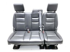 Rear 2nd Row Seat Black Leather Fits 2006-2010 Ford Explorer 65291