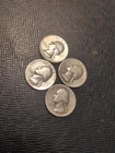 Washington Quarter Silver Lot of 4 Coin Set