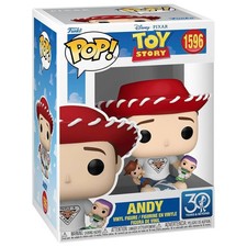 Toy Story - Andy [w/ Woody & Buzz] #1596 - Funko Pop! Vinyl Disney