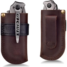 Leather Knife Sheath Belt Series - Durable, Well Made, Nice Leather, Easy and...